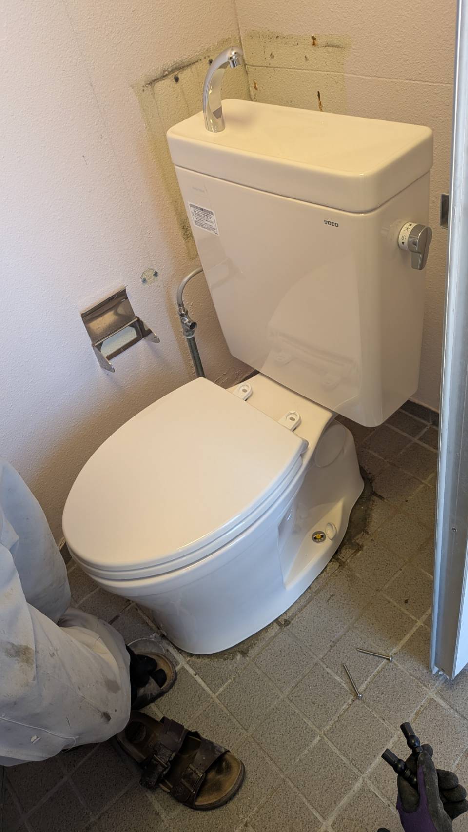 和式→洋式トイレ取替工事