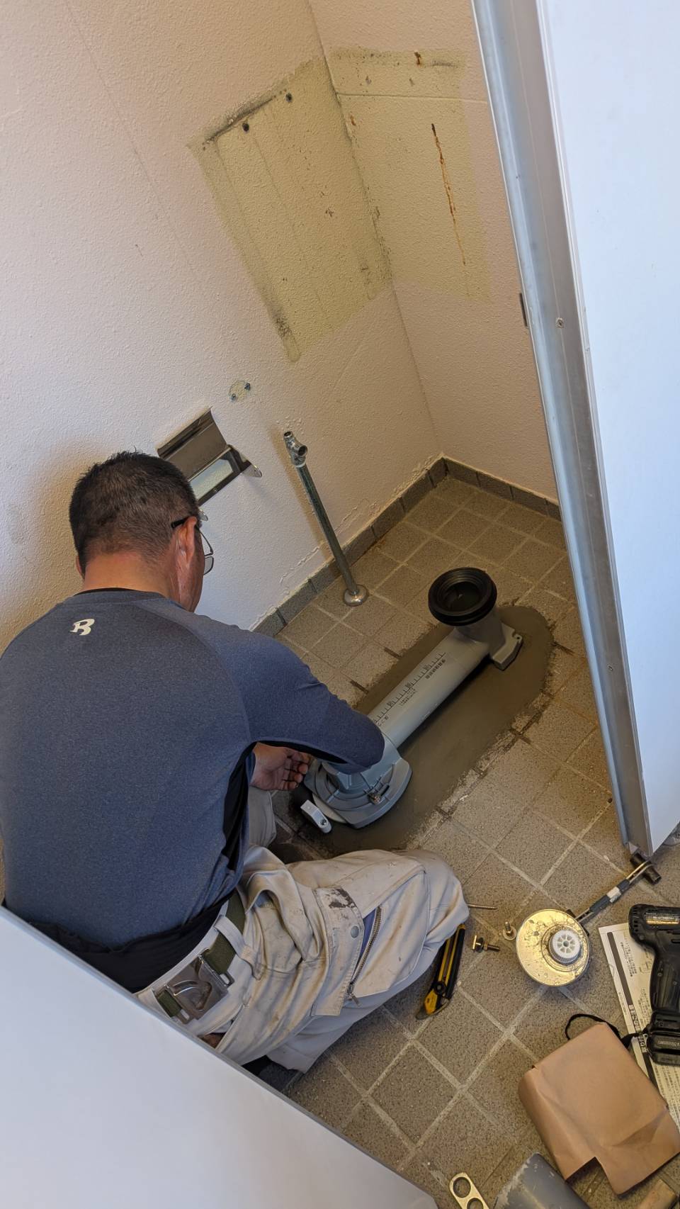 和式→洋式トイレ取替工事